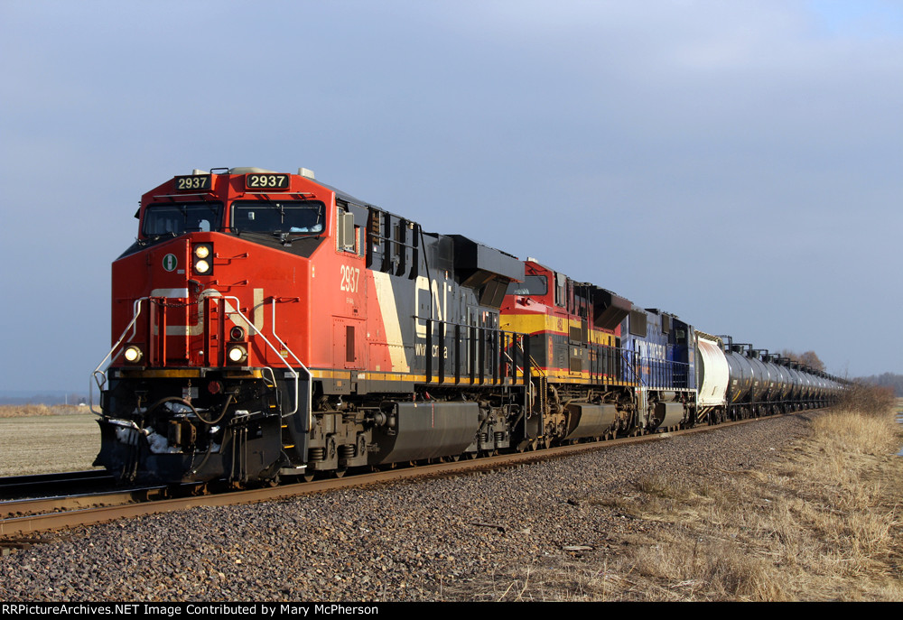 Southbound at Reynoldsville, Illinois